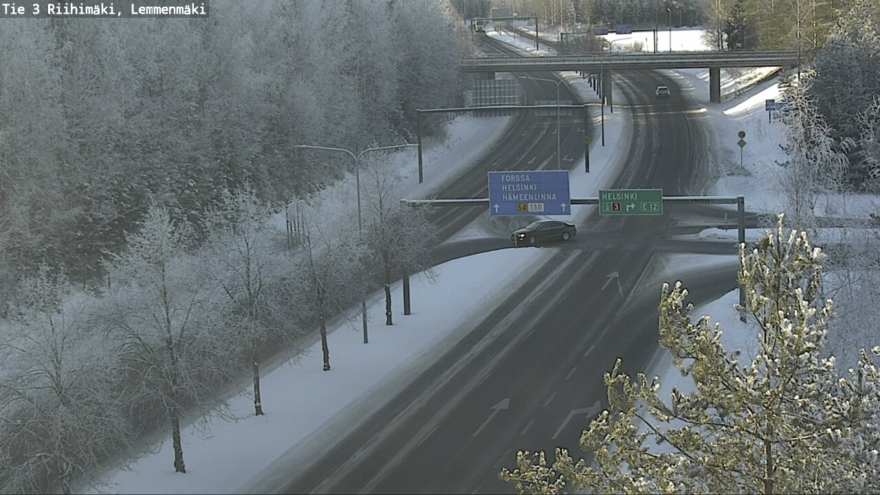 Weather Camera Image Road 3 Riihimäki, Lemmenmäki, Riihimäki, Kanta-Häme