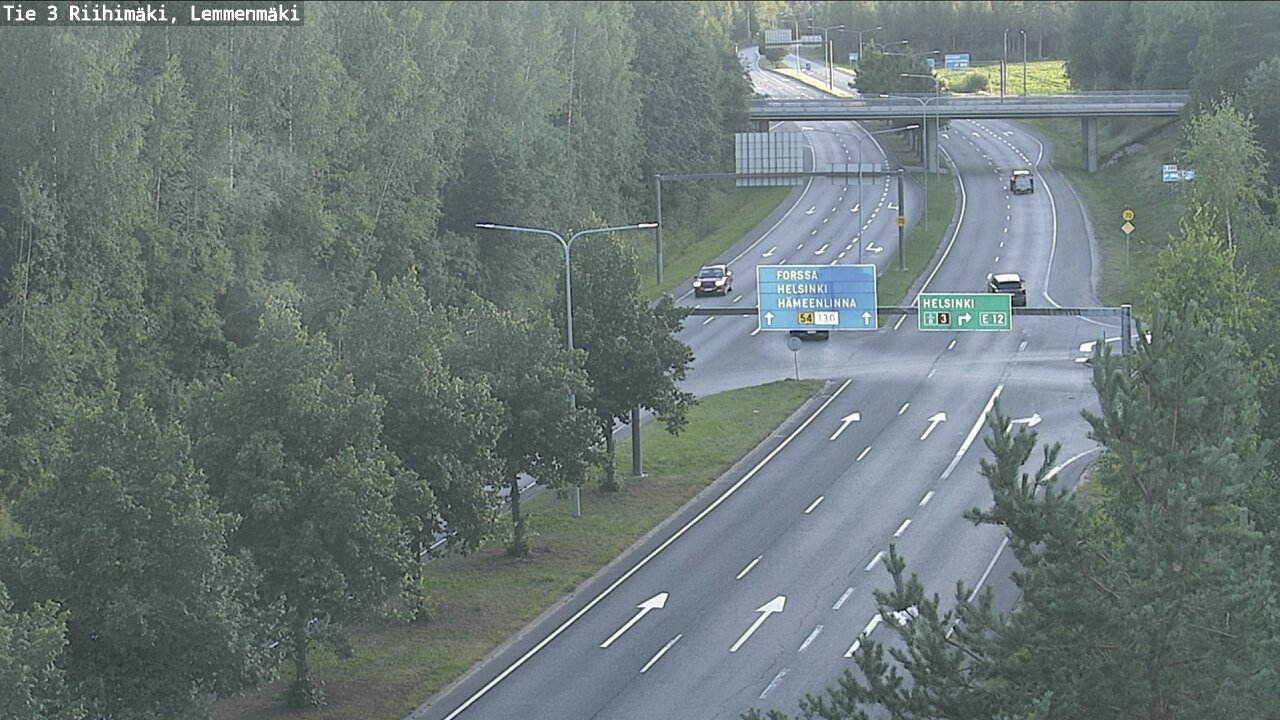 Kelikamerat Kuva Tie 3 Riihimäki, Lemmenmäki, Riihimäki, Kanta-Häme