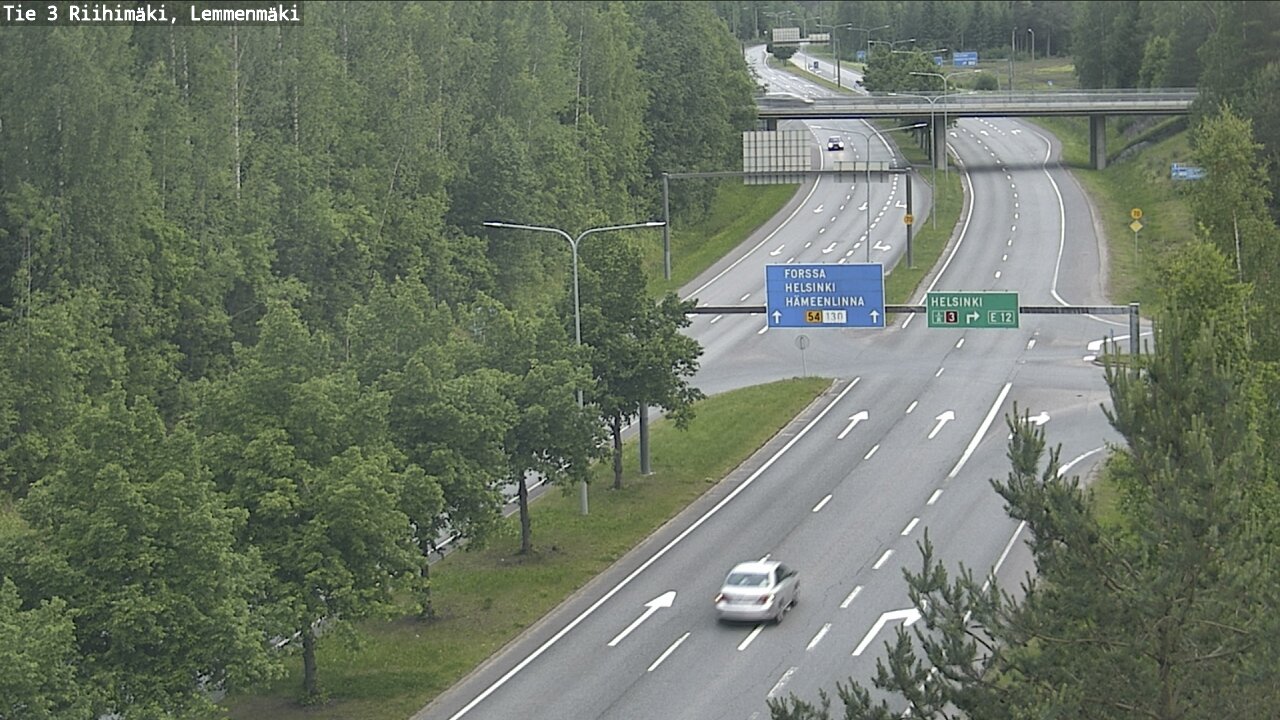 Kelikamerat Kuva Tie 3 Riihimäki, Lemmenmäki, Riihimäki, Kanta-Häme