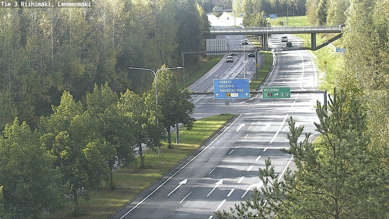 Weather Camera Image Road 3 Riihimäki, Lemmenmäki, Riihimäki, Kanta-Häme