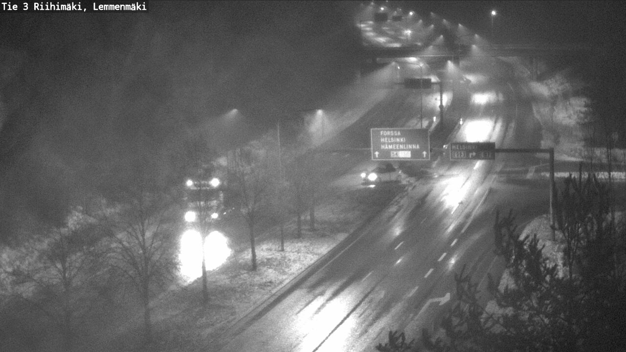 Weather Camera Image Road 3 Riihimäki, Lemmenmäki, Riihimäki, Kanta-Häme