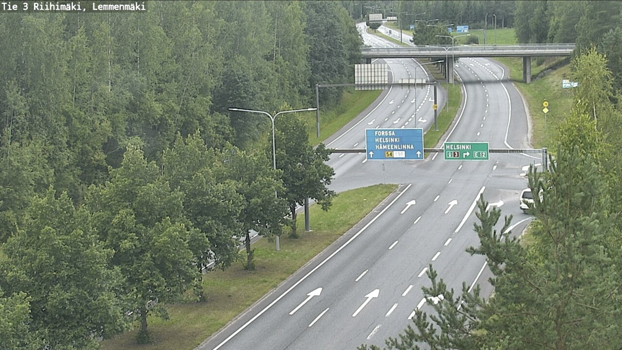 Weather Camera Image Road 3 Riihimäki, Lemmenmäki, Riihimäki, Kanta-Häme