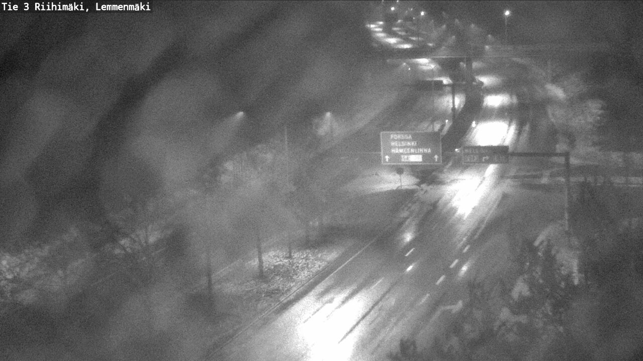 Weather Camera Image Road 3 Riihimäki, Lemmenmäki, Riihimäki, Kanta-Häme