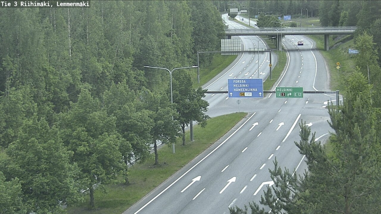 Kelikamerat Kuva Tie 3 Riihimäki, Lemmenmäki, Riihimäki, Kanta-Häme