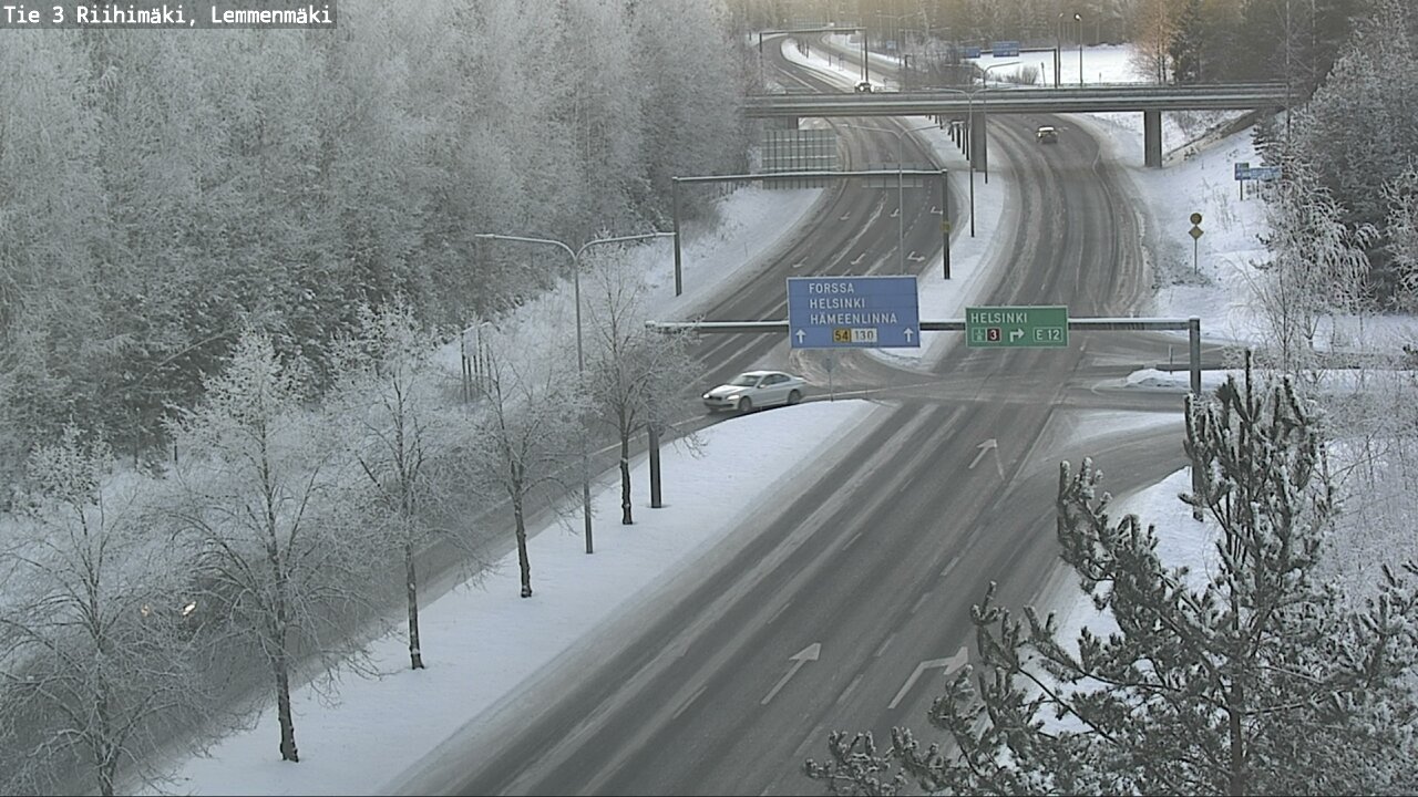 Weather Camera Image Road 3 Riihimäki, Lemmenmäki, Riihimäki, Kanta-Häme