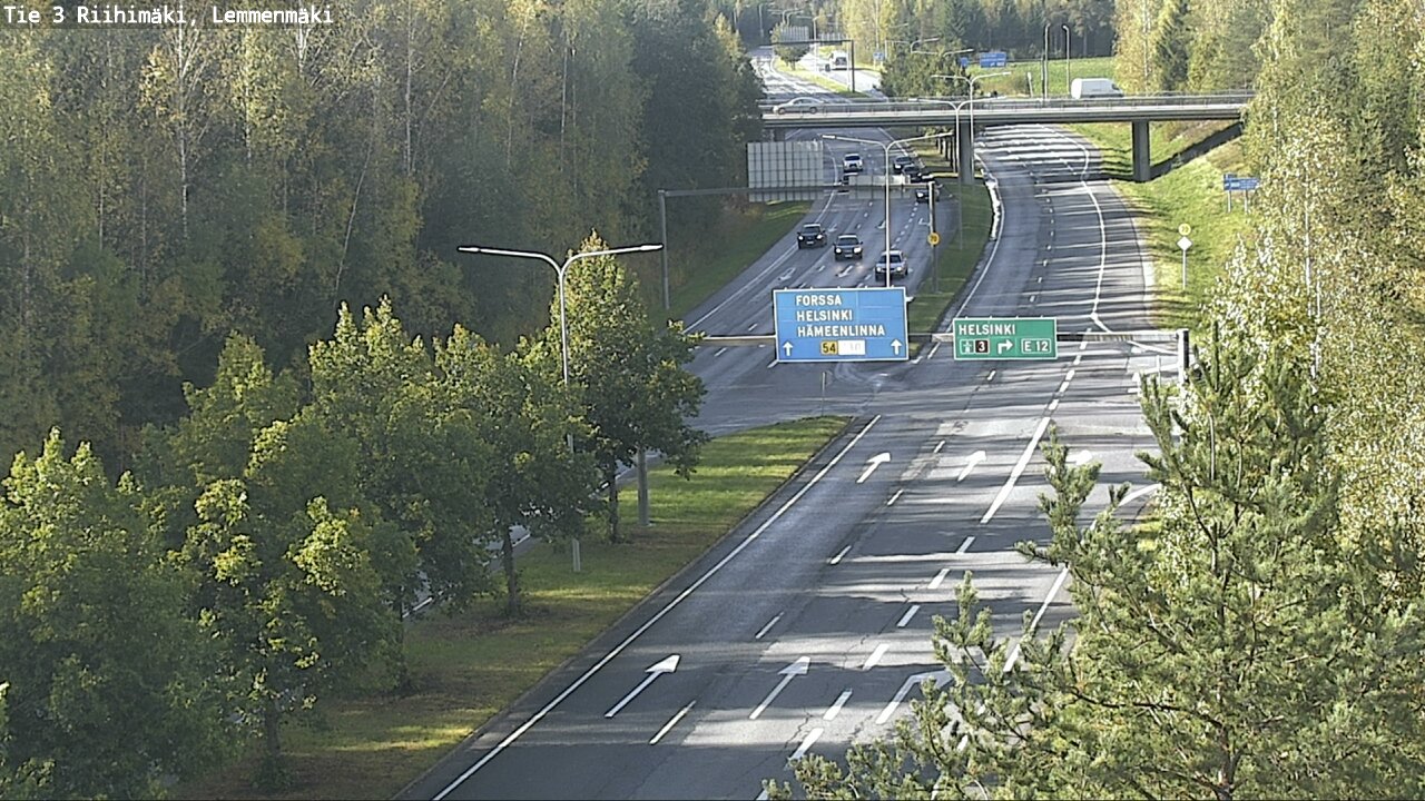 Weather Camera Image Road 3 Riihimäki, Lemmenmäki, Riihimäki, Kanta-Häme