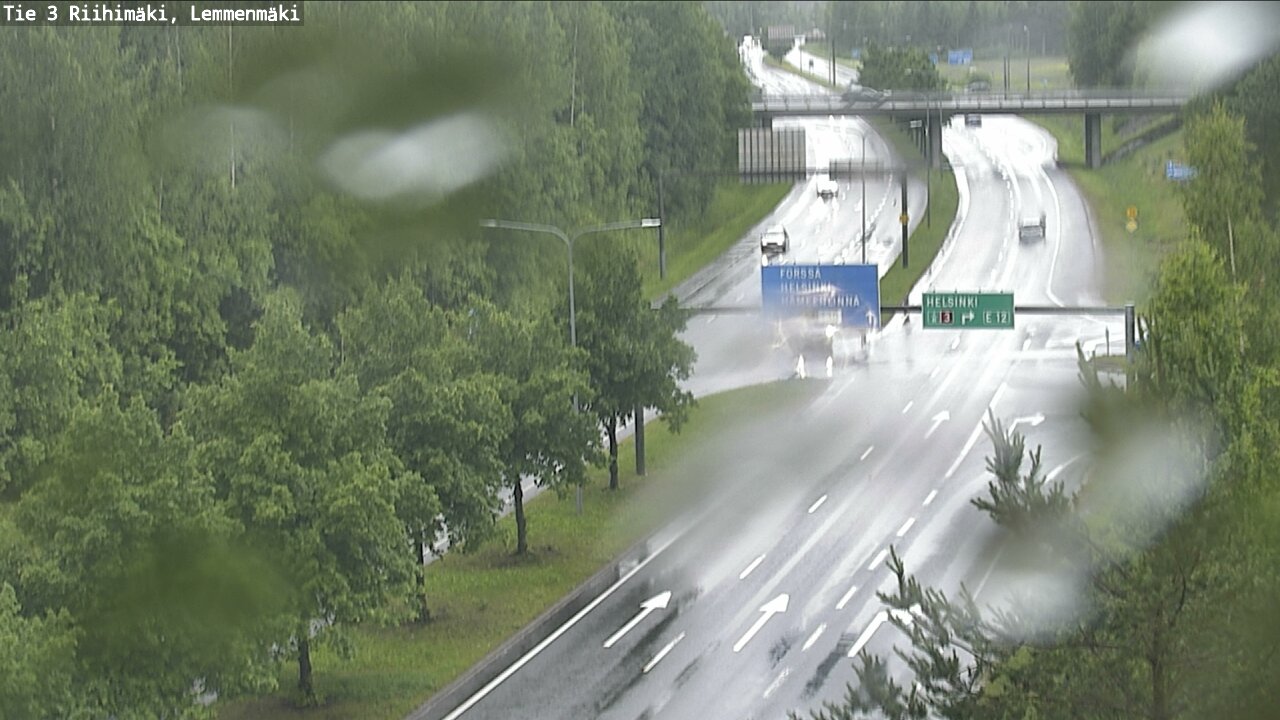 Weather Camera Image Väg 3 Riihimäki, Lemmenmäki, Riihimäki, Kanta-Häme