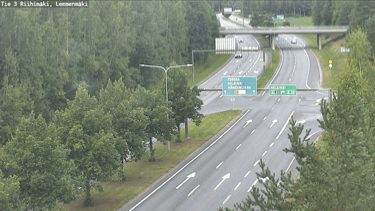 Kelikamerat Kuva Tie 3 Riihimäki, Lemmenmäki, Riihimäki, Kanta-Häme