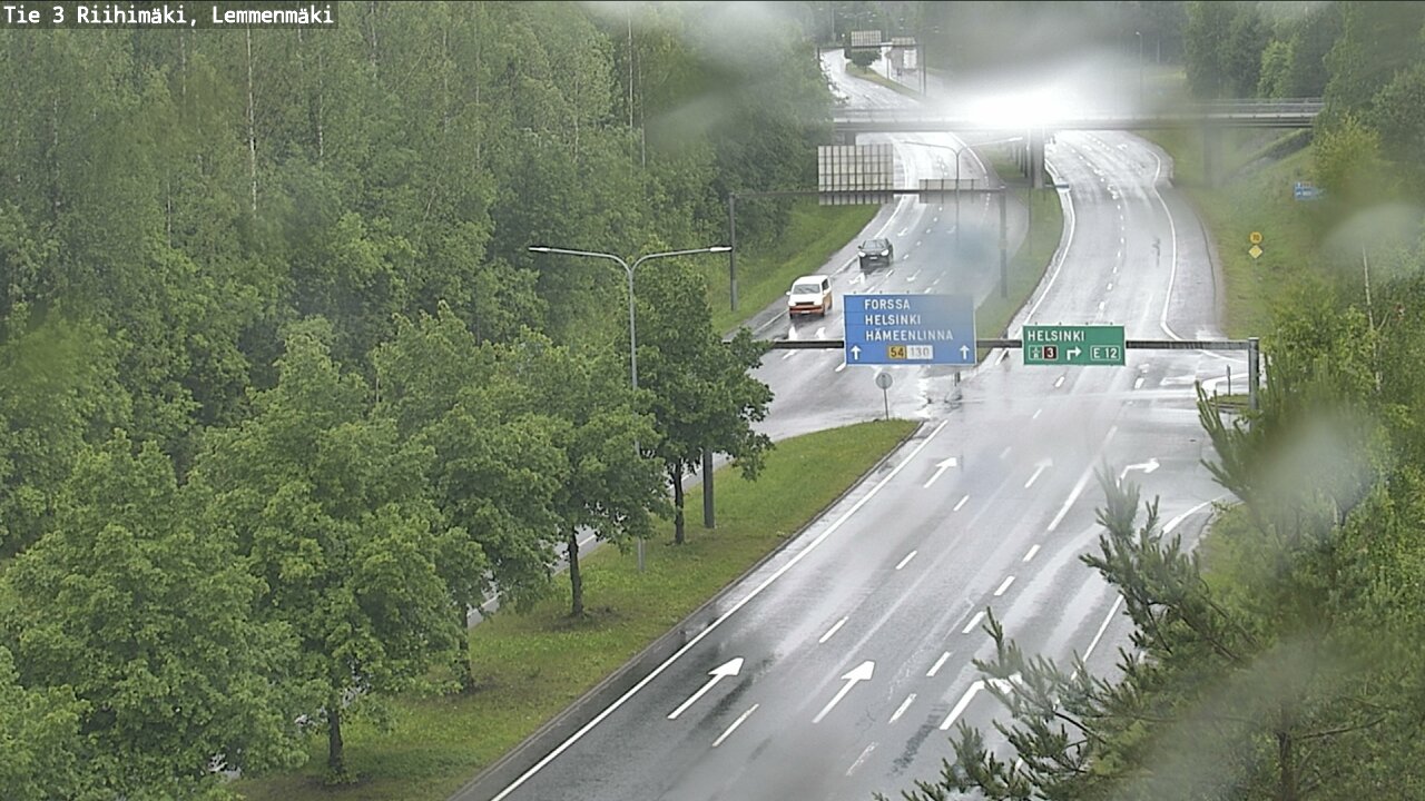 Weather Camera Image Väg 3 Riihimäki, Lemmenmäki, Riihimäki, Kanta-Häme
