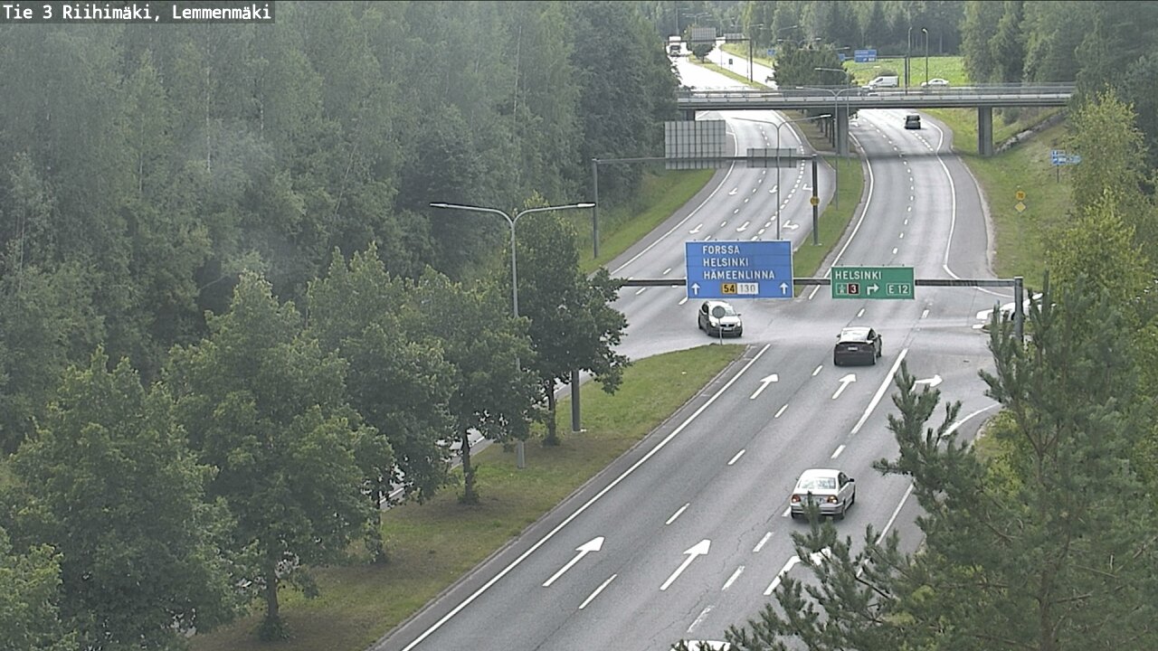 Weather Camera Image Road 3 Riihimäki, Lemmenmäki, Riihimäki, Kanta-Häme
