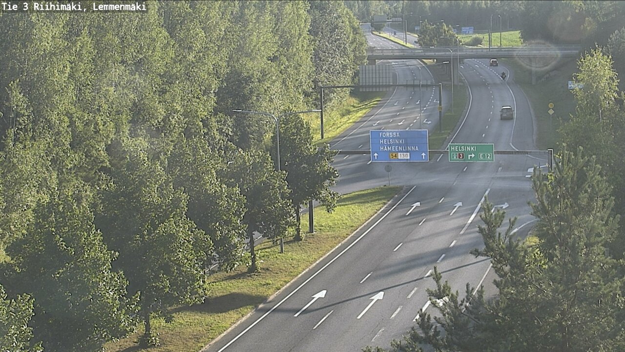 Kelikamerat Kuva Tie 3 Riihimäki, Lemmenmäki, Riihimäki, Kanta-Häme