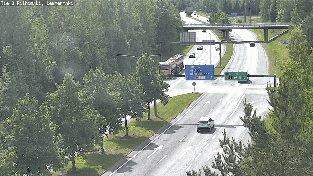 Kelikamerat Kuva Tie 3 Riihimäki, Lemmenmäki, Riihimäki, Kanta-Häme
