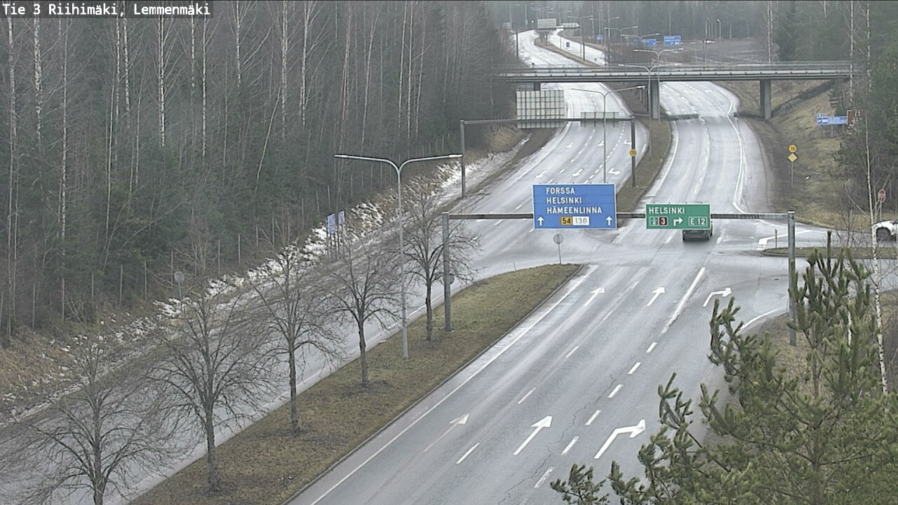 Kelikamerat Kuva Tie 3 Riihimäki, Lemmenmäki, Riihimäki, Kanta-Häme