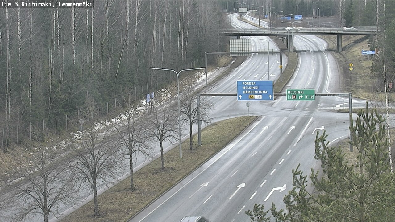 Kelikamerat Kuva Tie 3 Riihimäki, Lemmenmäki, Riihimäki, Kanta-Häme