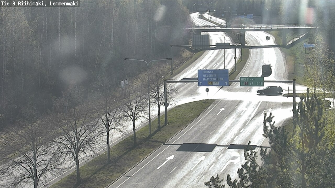 Weather Camera Image Road 3 Riihimäki, Lemmenmäki, Riihimäki, Kanta-Häme