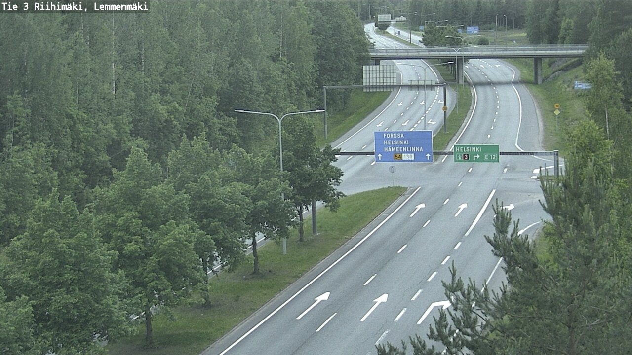 Kelikamerat Kuva Tie 3 Riihimäki, Lemmenmäki, Riihimäki, Kanta-Häme