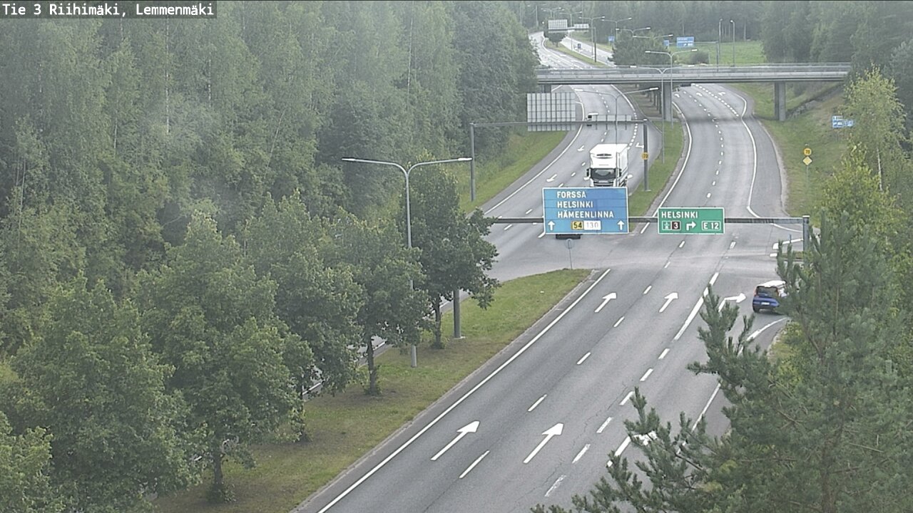 Kelikamerat Kuva Tie 3 Riihimäki, Lemmenmäki, Riihimäki, Kanta-Häme
