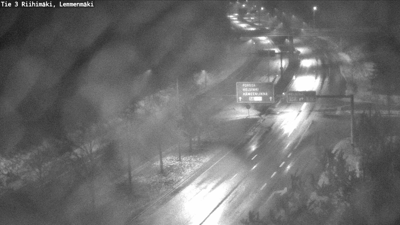 Weather Camera Image Road 3 Riihimäki, Lemmenmäki, Riihimäki, Kanta-Häme