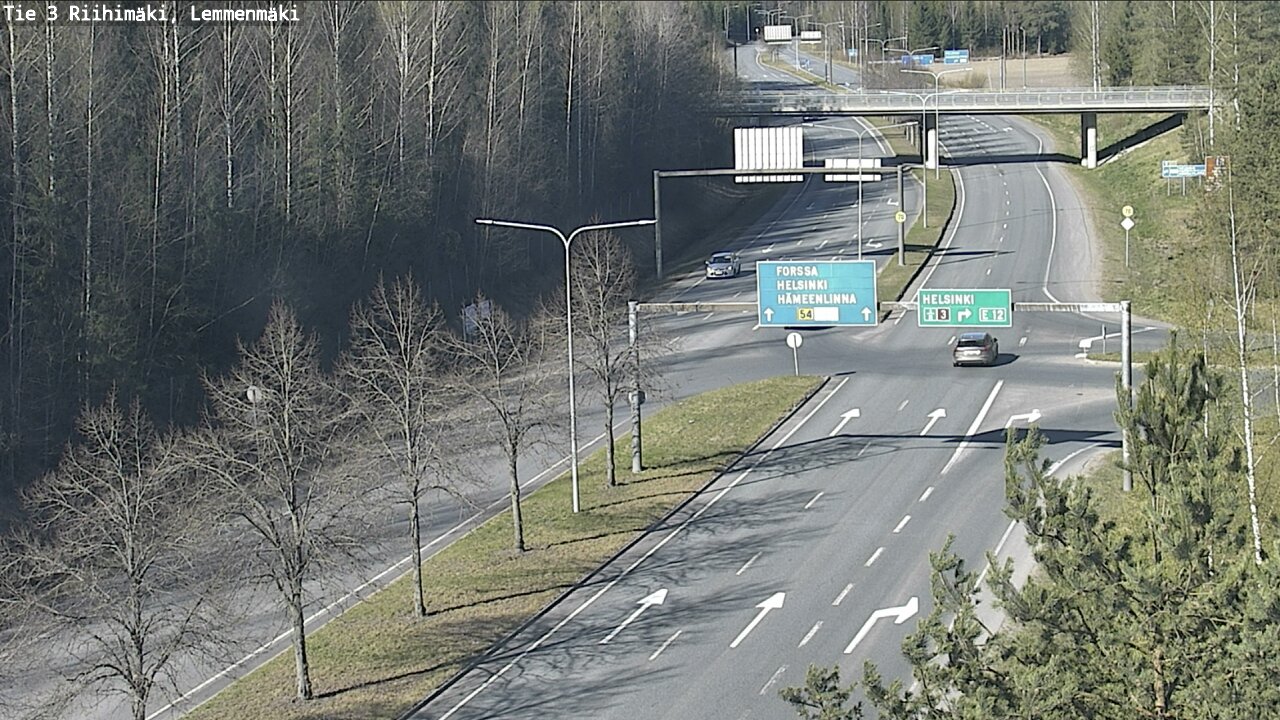 Kelikamerat Kuva Tie 3 Riihimäki, Lemmenmäki, Riihimäki, Kanta-Häme
