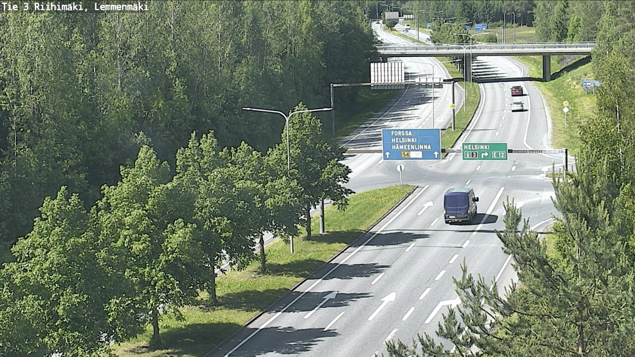 Kelikamerat Kuva Tie 3 Riihimäki, Lemmenmäki, Riihimäki, Kanta-Häme