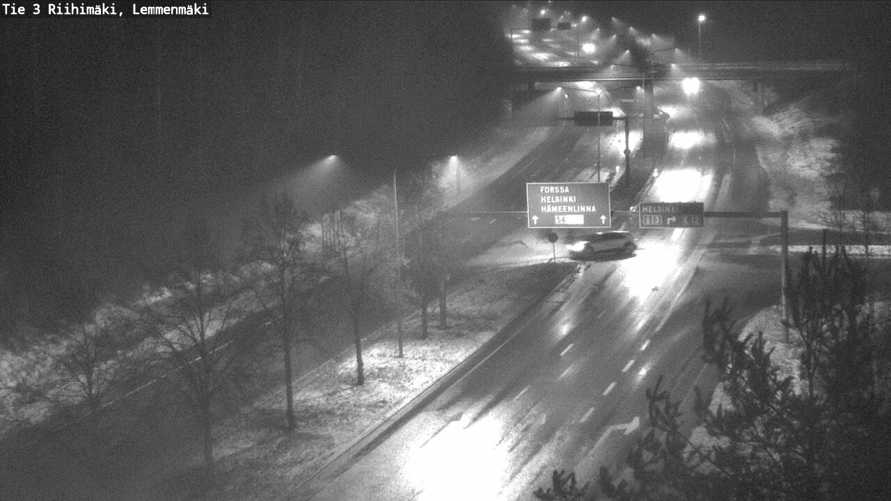 Weather Camera Image Road 3 Riihimäki, Lemmenmäki, Riihimäki, Kanta-Häme