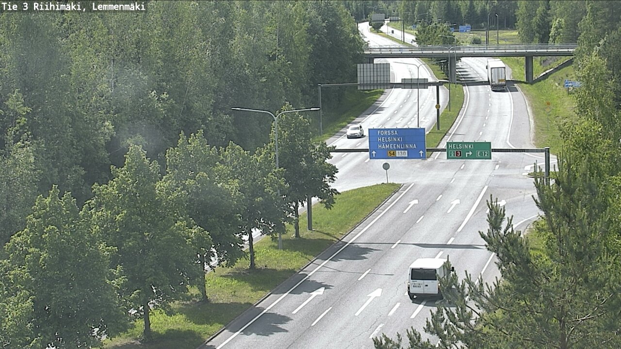 Kelikamerat Kuva Tie 3 Riihimäki, Lemmenmäki, Riihimäki, Kanta-Häme