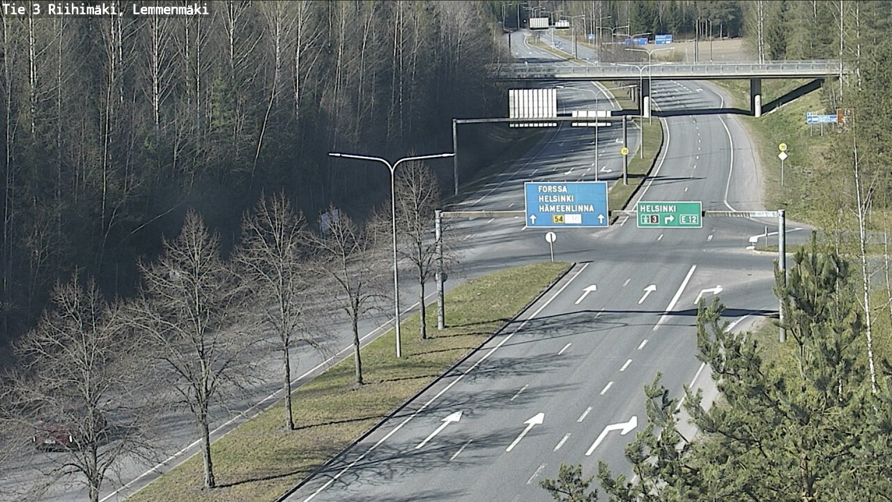 Kelikamerat Kuva Tie 3 Riihimäki, Lemmenmäki, Riihimäki, Kanta-Häme