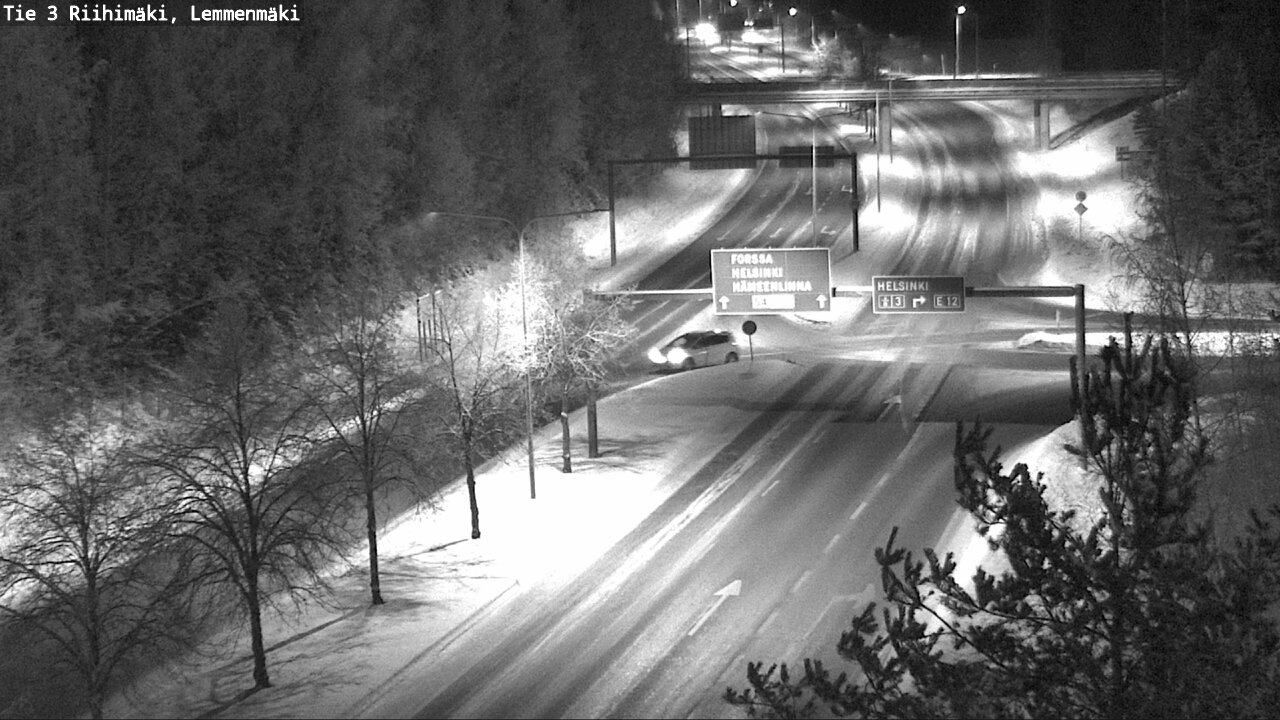 Weather Camera Image Väg 3 Riihimäki, Lemmenmäki, Riihimäki, Kanta-Häme