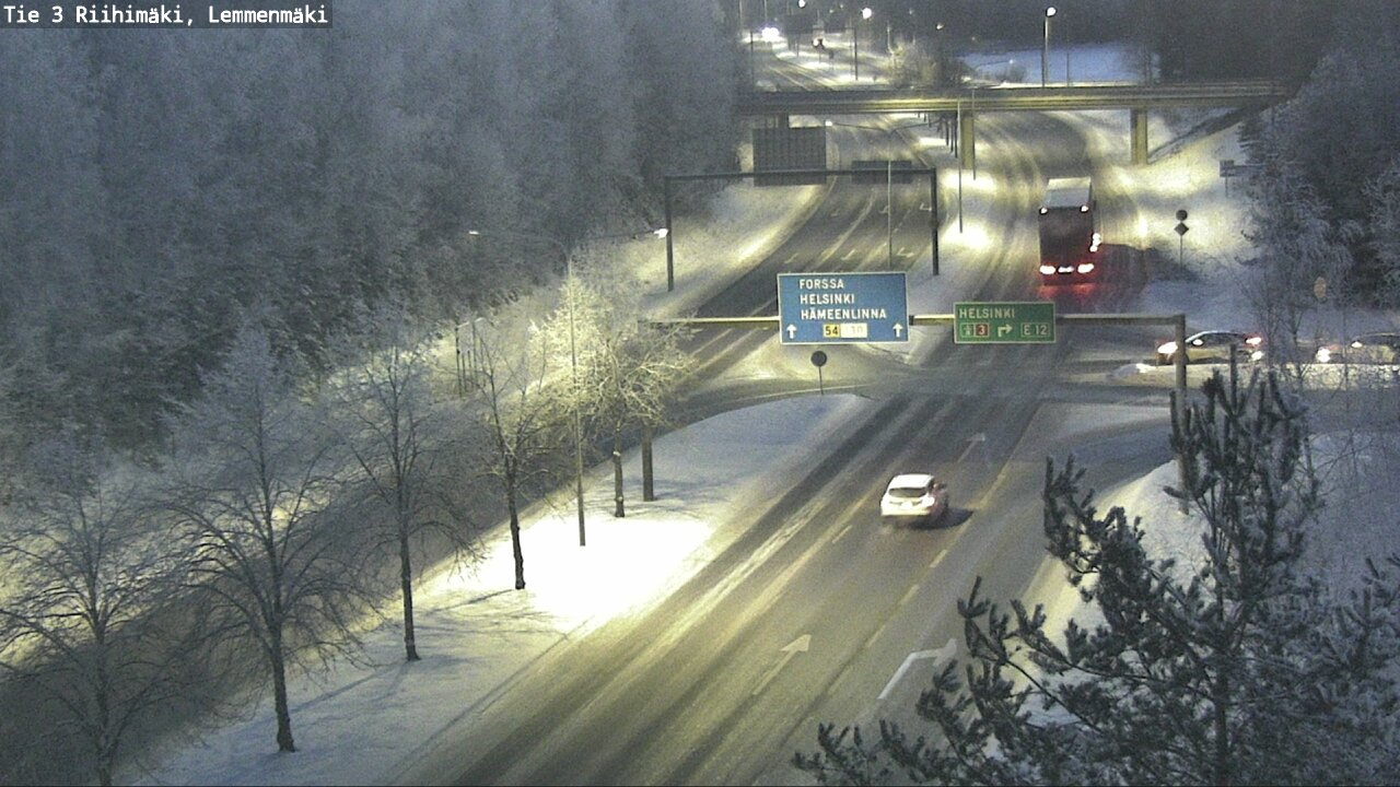 Weather Camera Image Road 3 Riihimäki, Lemmenmäki, Riihimäki, Kanta-Häme