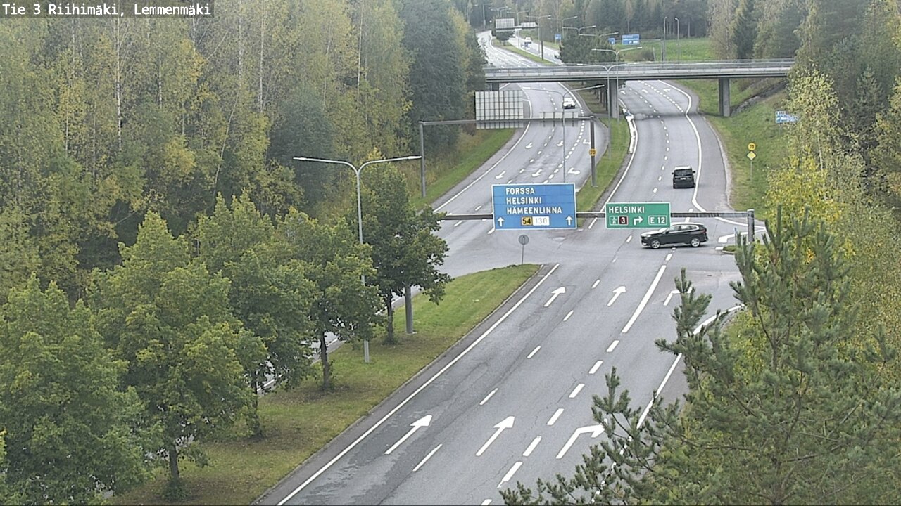 Weather Camera Image Road 3 Riihimäki, Lemmenmäki, Riihimäki, Kanta-Häme