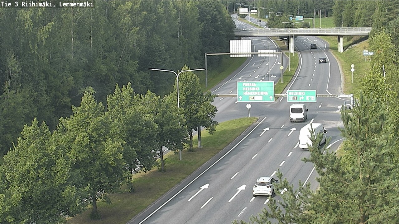 Weather Camera Image Road 3 Riihimäki, Lemmenmäki, Riihimäki, Kanta-Häme