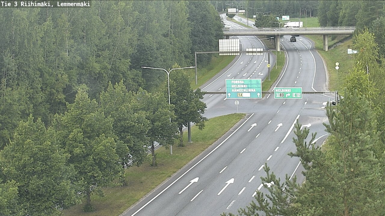 Weather Camera Image Road 3 Riihimäki, Lemmenmäki, Riihimäki, Kanta-Häme