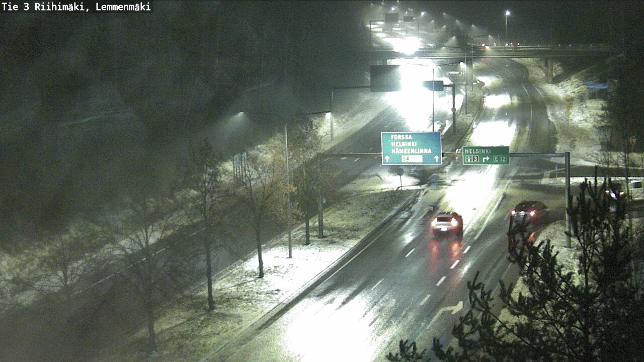 Weather Camera Image Road 3 Riihimäki, Lemmenmäki, Riihimäki, Kanta-Häme