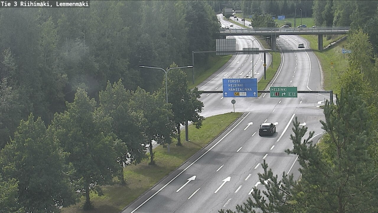 Kelikamerat Kuva Tie 3 Riihimäki, Lemmenmäki, Riihimäki, Kanta-Häme