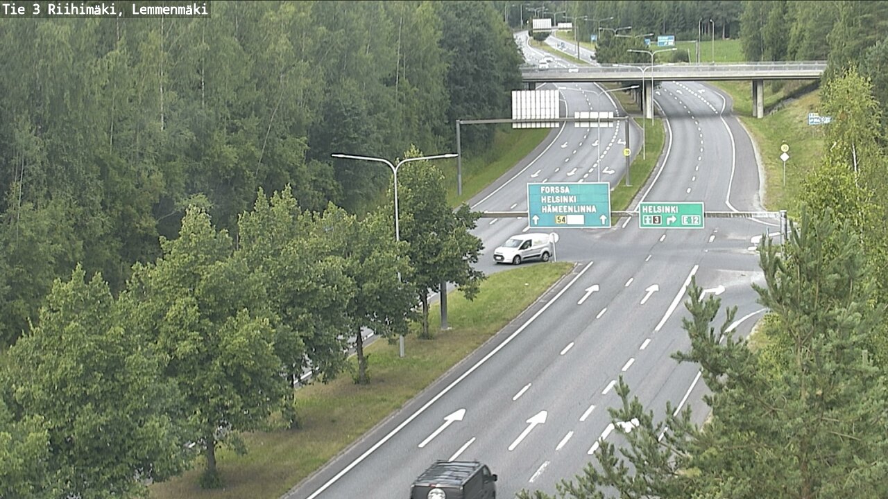 Weather Camera Image Road 3 Riihimäki, Lemmenmäki, Riihimäki, Kanta-Häme
