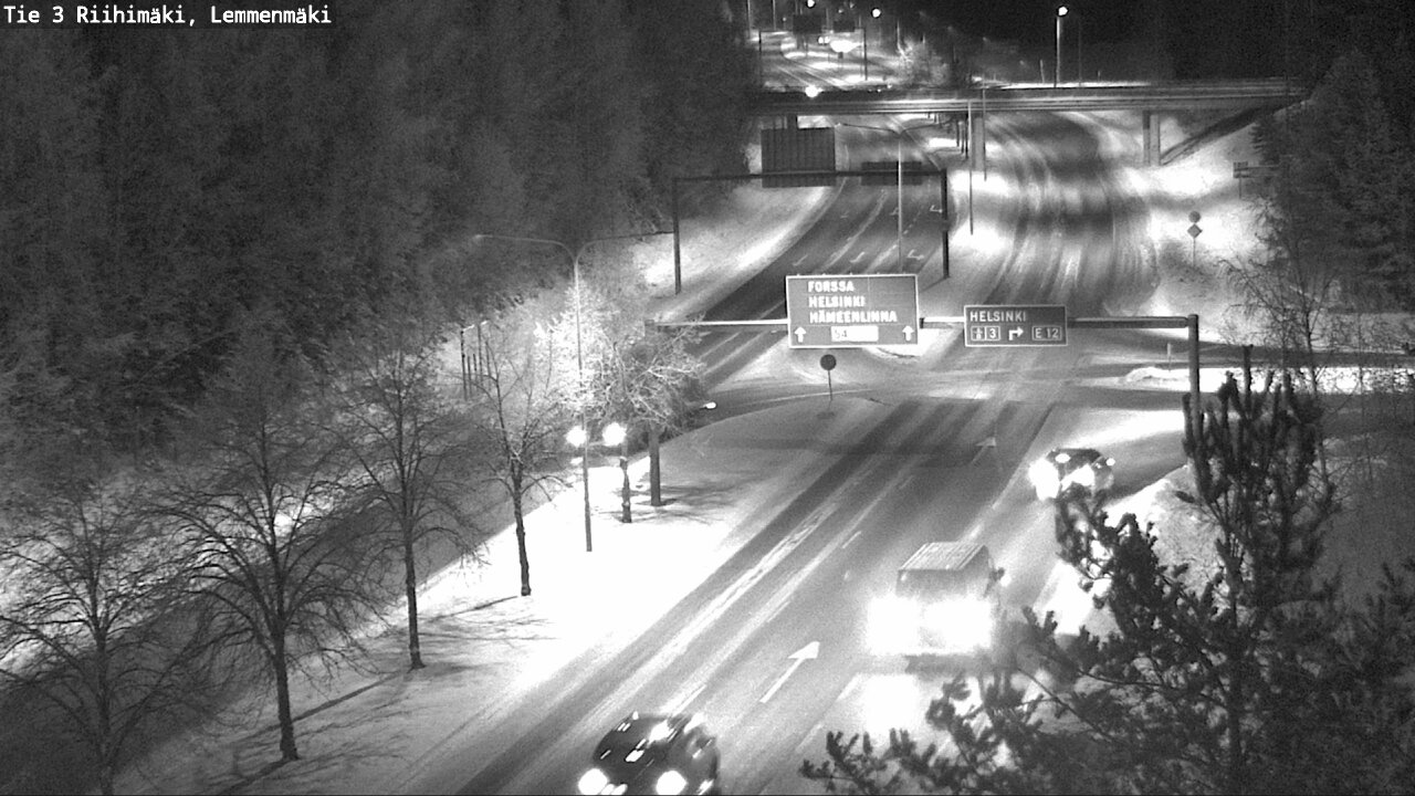 Weather Camera Image Väg 3 Riihimäki, Lemmenmäki, Riihimäki, Kanta-Häme