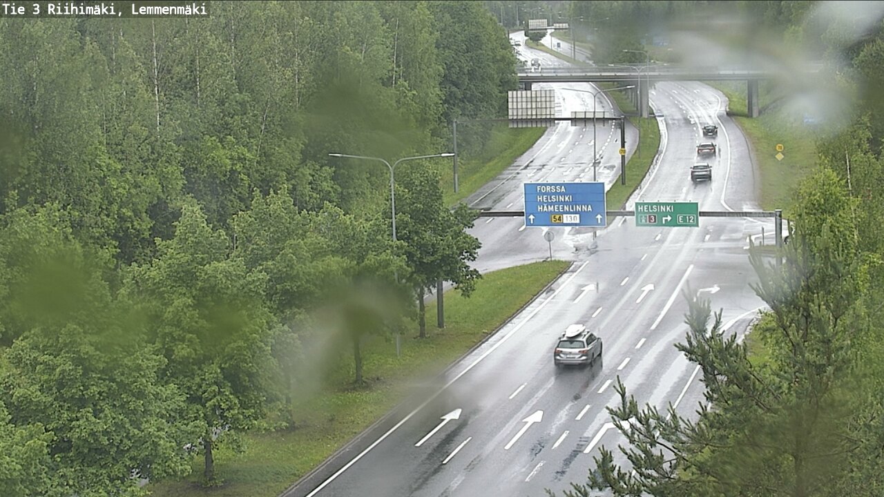 Kelikamerat Kuva Tie 3 Riihimäki, Lemmenmäki, Riihimäki, Kanta-Häme