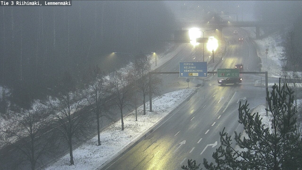 Weather Camera Image Road 3 Riihimäki, Lemmenmäki, Riihimäki, Kanta-Häme