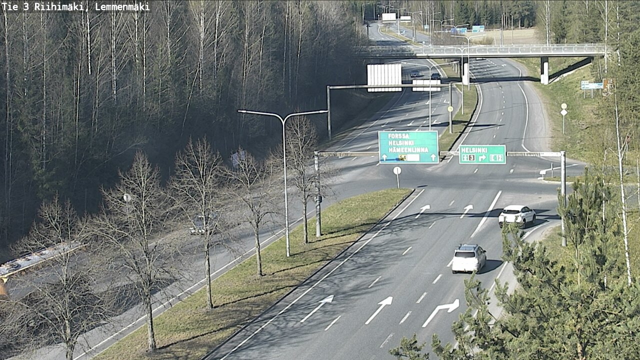 Kelikamerat Kuva Tie 3 Riihimäki, Lemmenmäki, Riihimäki, Kanta-Häme