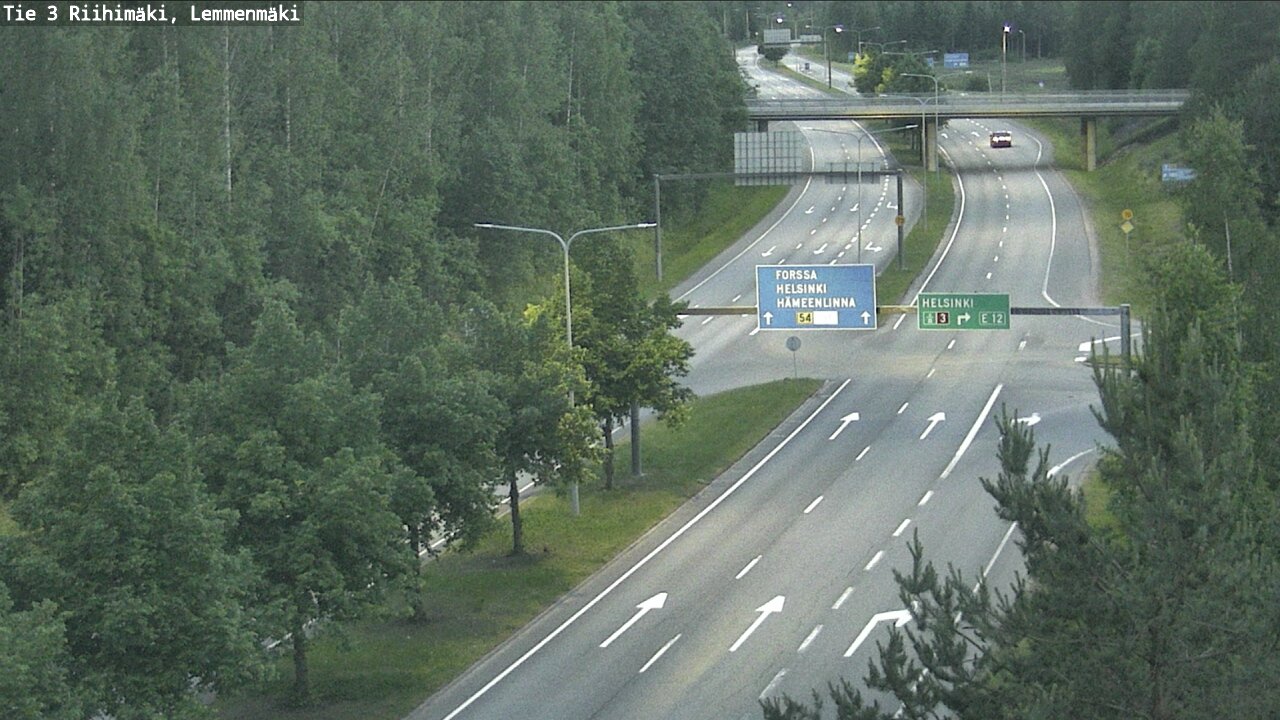 Kelikamerat Kuva Tie 3 Riihimäki, Lemmenmäki, Riihimäki, Kanta-Häme
