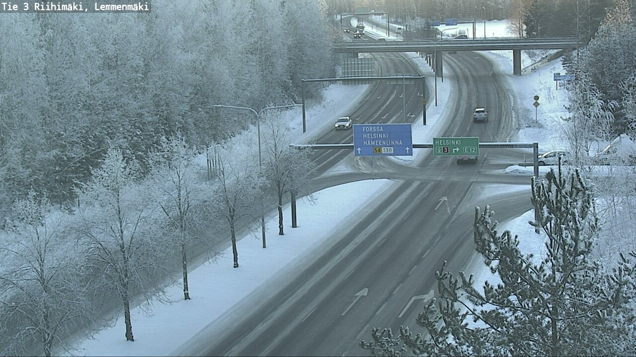 Weather Camera Image Road 3 Riihimäki, Lemmenmäki, Riihimäki, Kanta-Häme