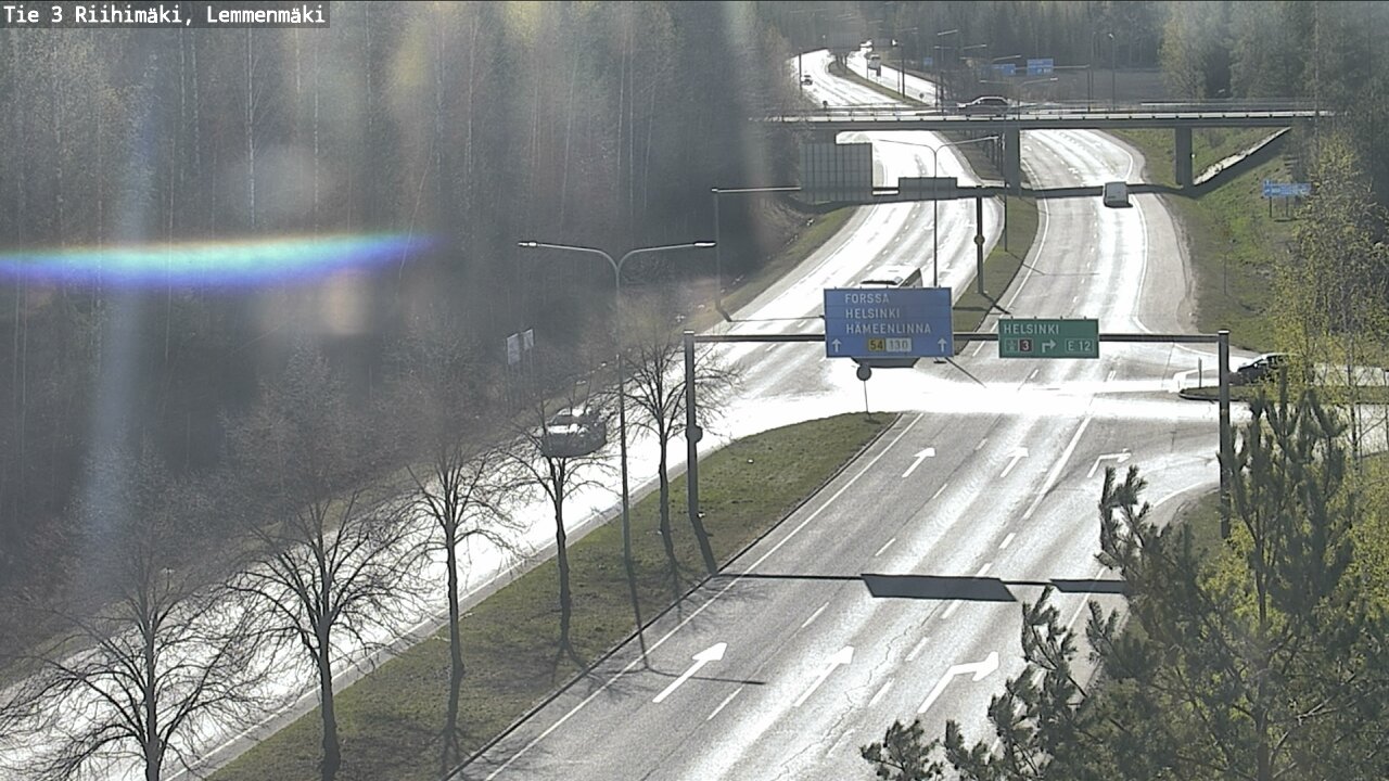 Weather Camera Image Road 3 Riihimäki, Lemmenmäki, Riihimäki, Kanta-Häme