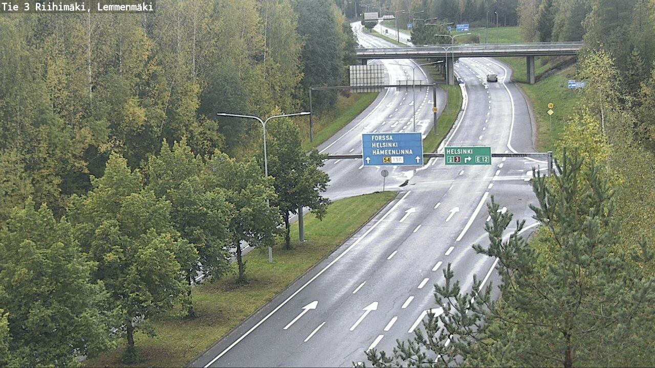 Weather Camera Image Road 3 Riihimäki, Lemmenmäki, Riihimäki, Kanta-Häme