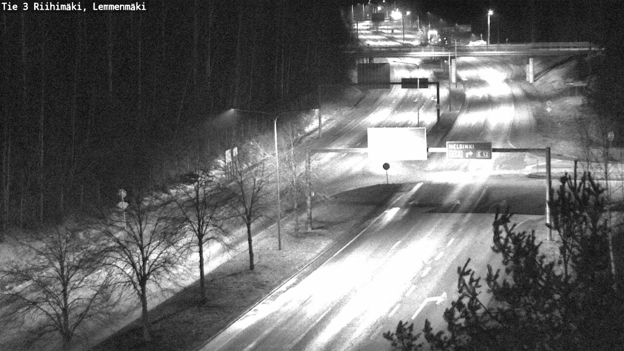 Weather Camera Image Road 3 Riihimäki, Lemmenmäki, Riihimäki, Kanta-Häme