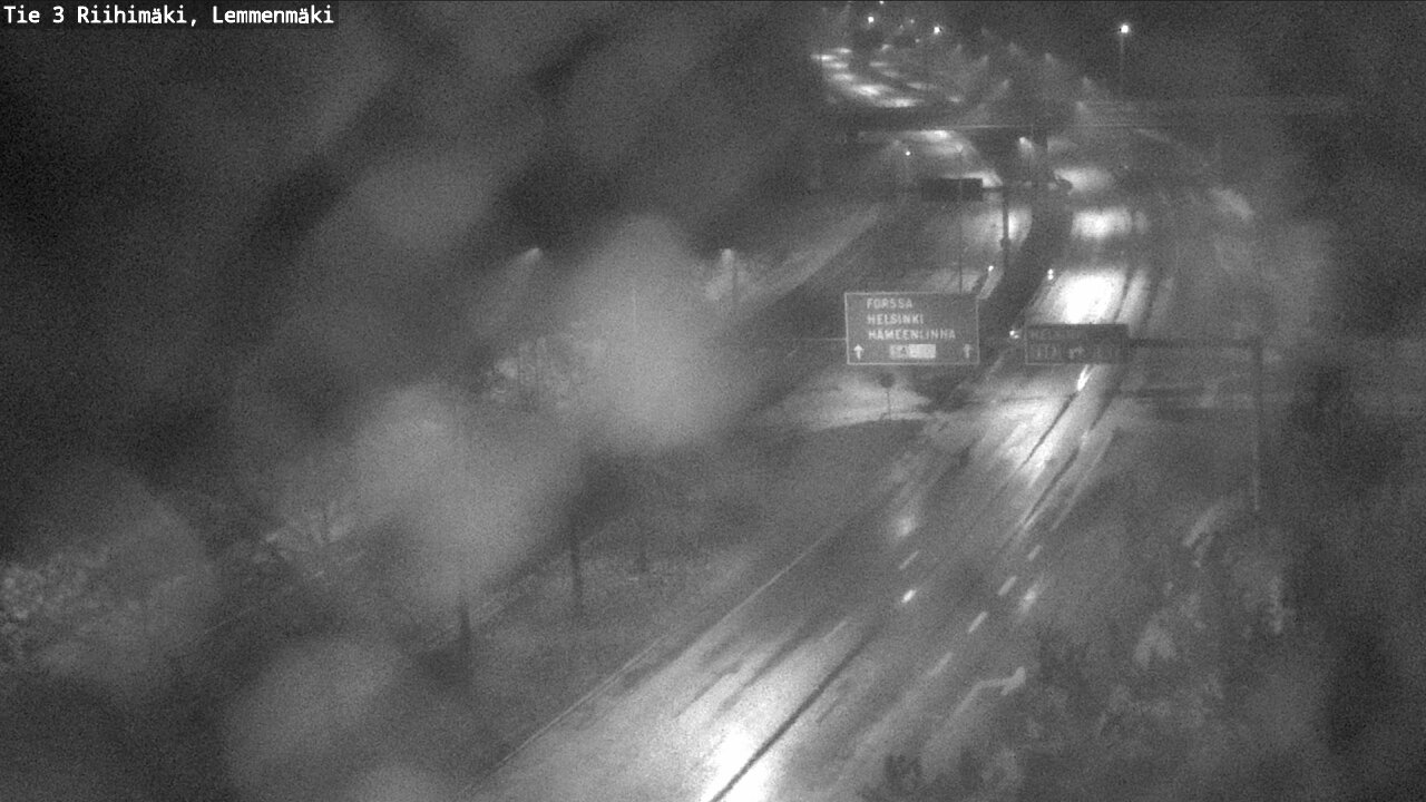Weather Camera Image Road 3 Riihimäki, Lemmenmäki, Riihimäki, Kanta-Häme