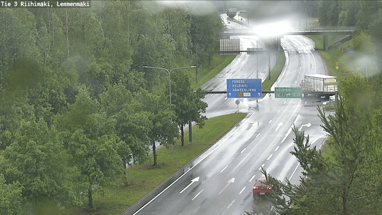 Weather Camera Image Väg 3 Riihimäki, Lemmenmäki, Riihimäki, Kanta-Häme