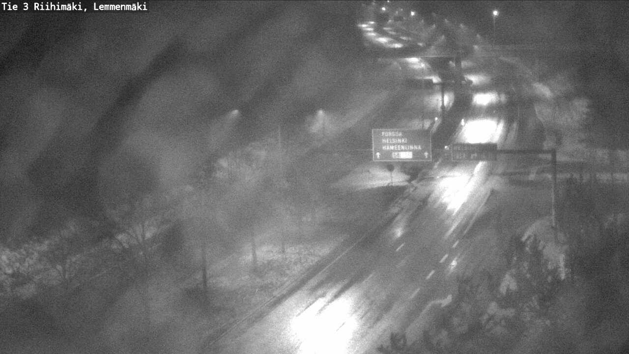 Weather Camera Image Road 3 Riihimäki, Lemmenmäki, Riihimäki, Kanta-Häme