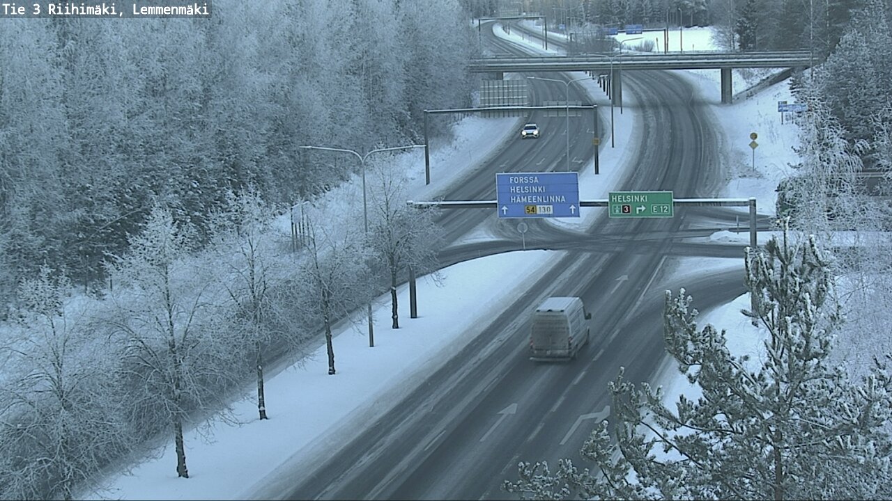 Weather Camera Image Road 3 Riihimäki, Lemmenmäki, Riihimäki, Kanta-Häme