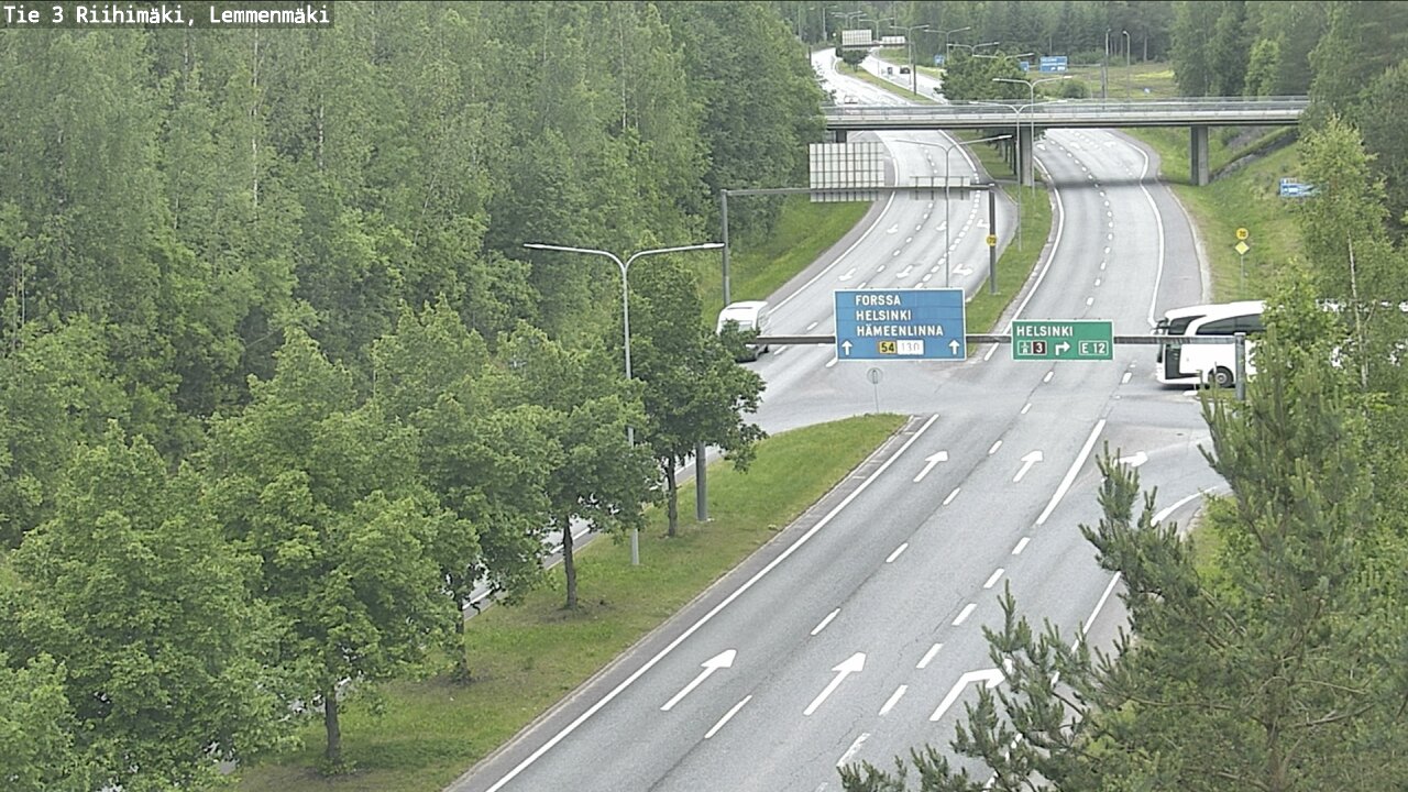 Weather Camera Image Road 3 Riihimäki, Lemmenmäki, Riihimäki, Kanta-Häme