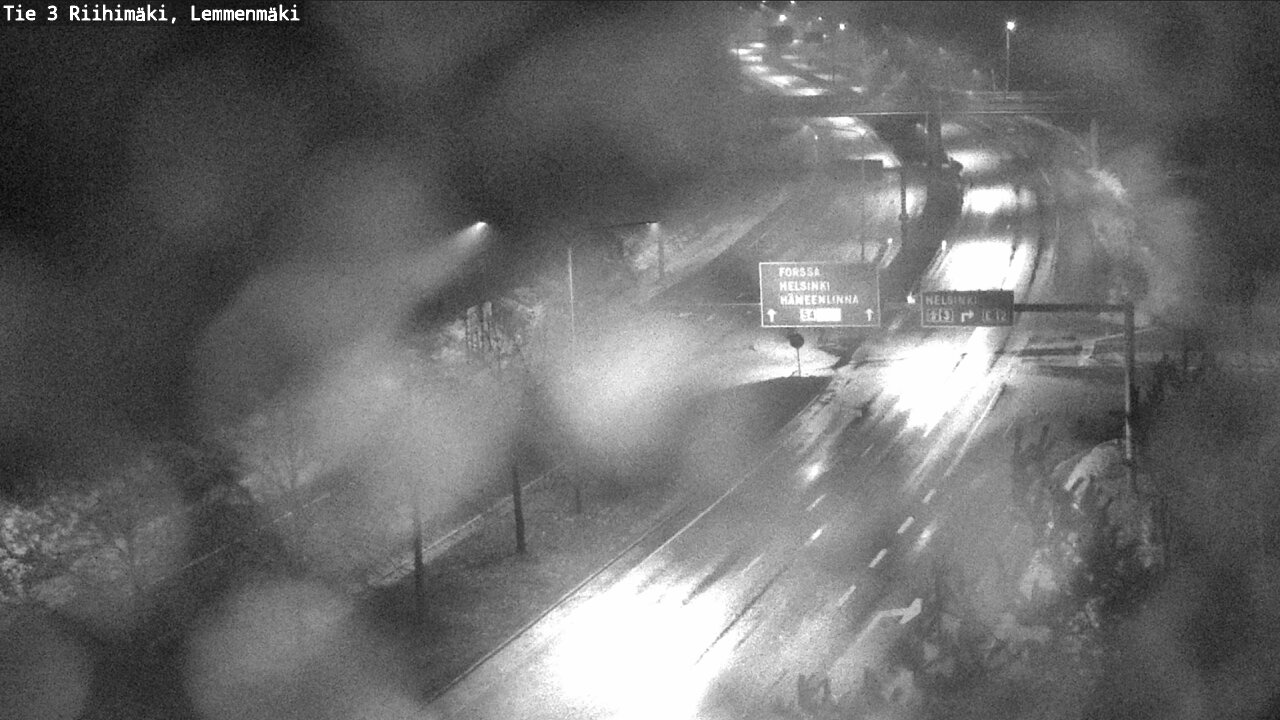 Weather Camera Image Road 3 Riihimäki, Lemmenmäki, Riihimäki, Kanta-Häme